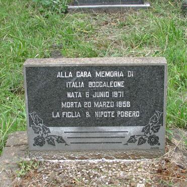 BOCCALEONE Italia 1871-1956