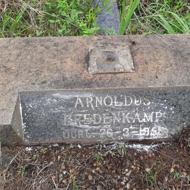 BREDENKAMP Arnoldus -1958