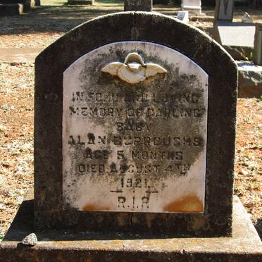 BURROUGHS Alan -1921