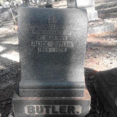 BUTLER Alice 1865-1928