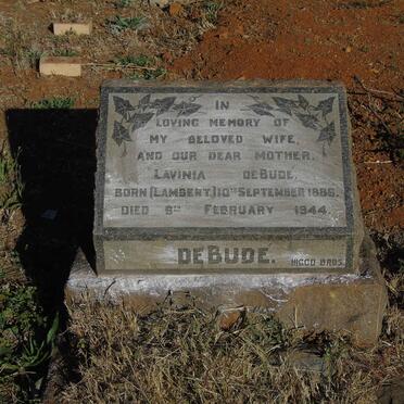 BUDE Lavinia, de nee LAMBERT 1886-1944