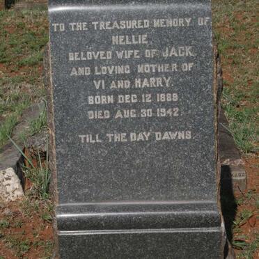 BUTTERY Nellie 1888-1942