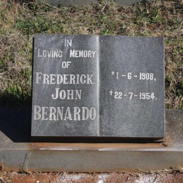 BERNARDO Frederick John 1908-1954