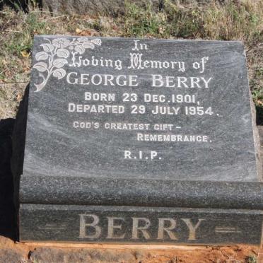 BERRY George 1901-1954