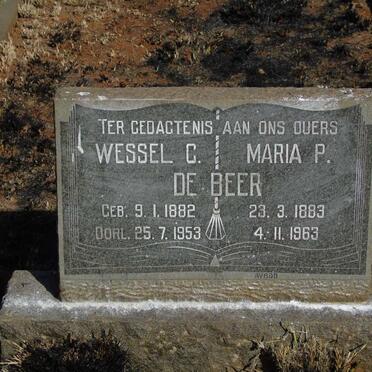 BEER Wessel C., de 1882-1953 & Maria P. 1883-1963