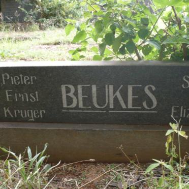 BEUKES Pieter Ernst &amp; Serah Elizabeth