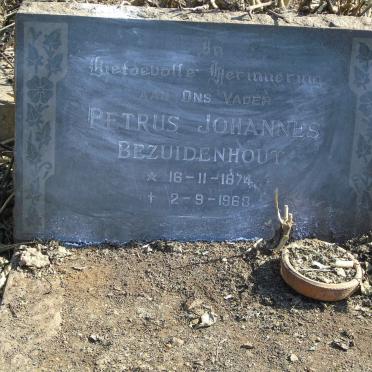 BEZUIDENHOUT Petrus Johannes 1874-1963