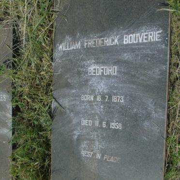 BEDFORD William Frederick Bouverie 1873-1958