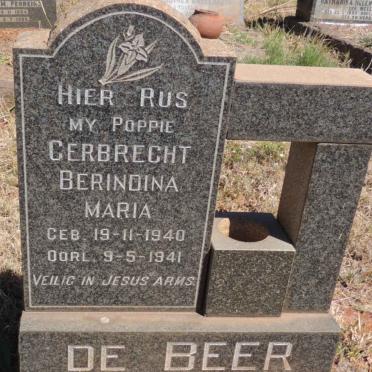 BEER Gerbrecht Berindina Maria, de 1940-1941