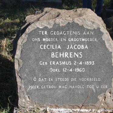 BEHRENS Cecilia Jacoba 1893-1960