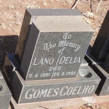 COELHO Lano, GOMES -1981 & Delia -1982