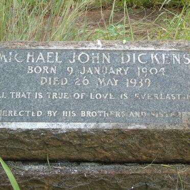 DICKENS Michael John 1904-1939