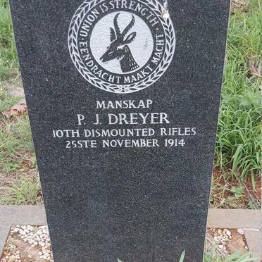 DREYER P.J. -1914