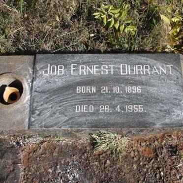 DURRANT Job Ernest 1896-1955
