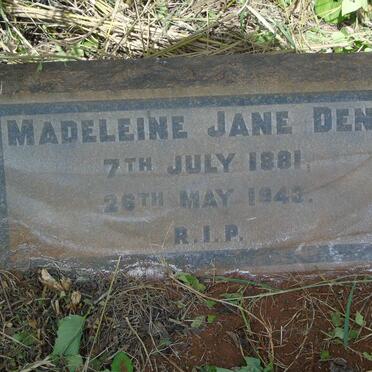 DENT Madeleine Jane 1881-1943