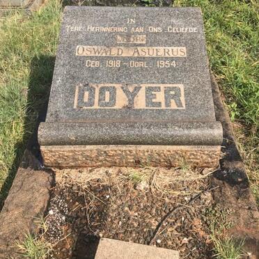 DOYER Oswald Asuerus 1918-1954