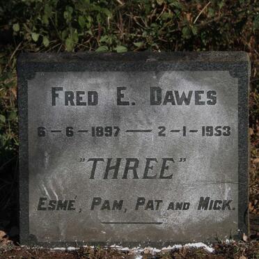 DAWES Fred E. 1897-1953