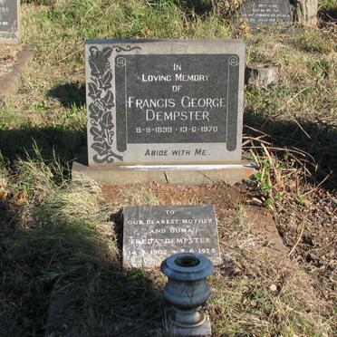 DEMPSTER Francis George 1899-1970 & Freda 1902-1975 _1