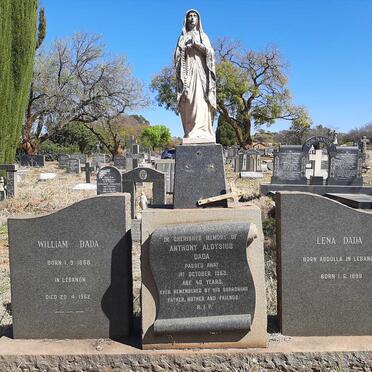 DADA William 1888-1962 &amp; Lena 1899- :: DADA Anthony Aloysius -1953