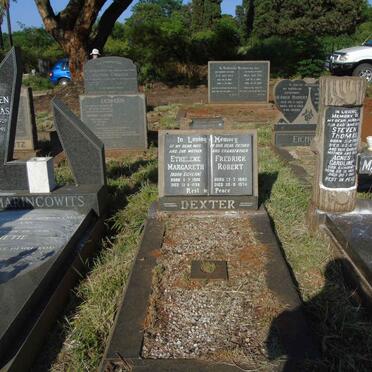 DEXTER Frederick Robert 1895-1974 &amp; Etheline Margareth EICHORN 1900-1959