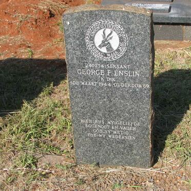 ENSLIN George F. -1944