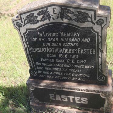 EASTES Herbert Arthur 1913-1947
