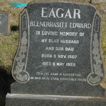 EAGAR Blenerhasitt Edward 1907-1959