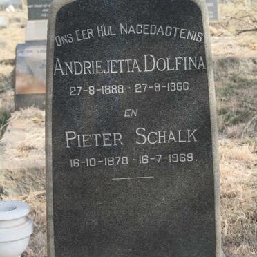 ENSLIN Pieter Schalk 1878-1969 & Andriejetta Dolfina 1888-1966