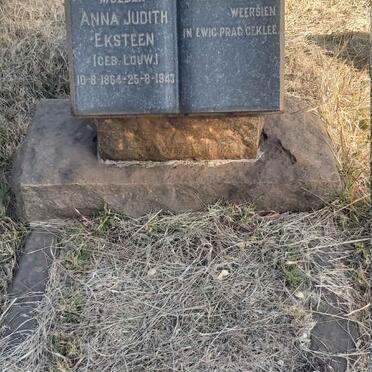 EKSTEEN Anna Judith nee LOUW 1864-1943