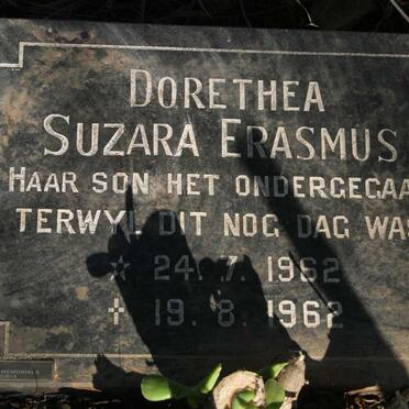 ERASMUS Dorethea Suzara 1962-1962