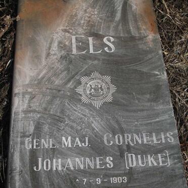 ELS Cornelis Johannes 1903-1984