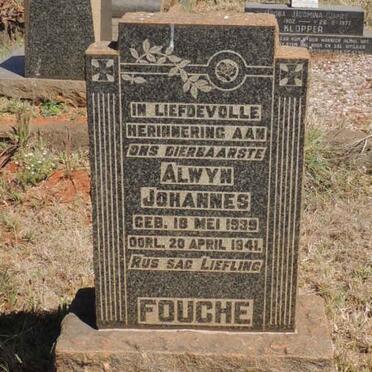 FOUCHE Alwyn Johannes 1939-1941