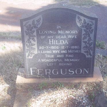 FERGUSON Hilda 1908-1963