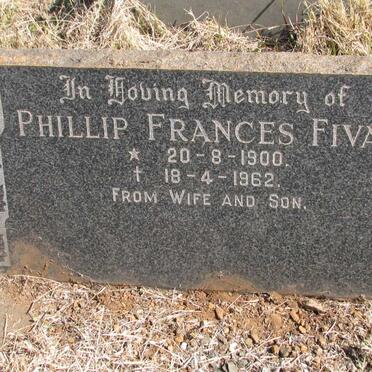 FIVAZ Phillip Frances 1900-1962