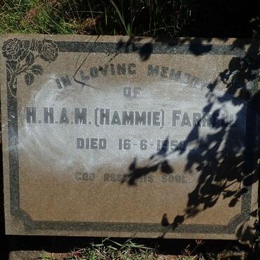 FARRELL H.H.A.M. -1958