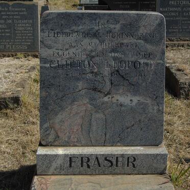 FRASER Clifton Leopold 1938-1993
