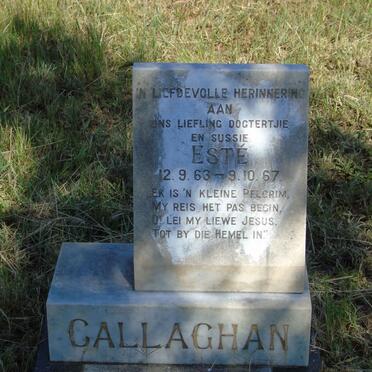 GALLAGHAN Este 1963-1967