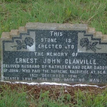 GLANVILLE Ernest John -1941