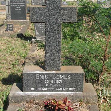 GOMES Enis 1871-1961