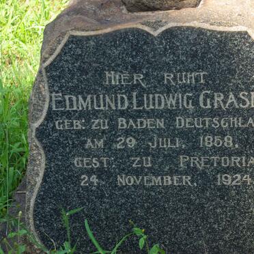 GRASER Edmund Ludwig 1858-1924