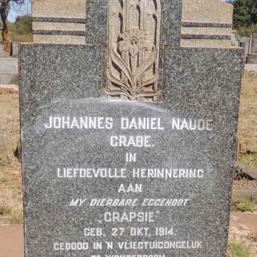 GRABE Johannes Daniel Naude 1914-1941