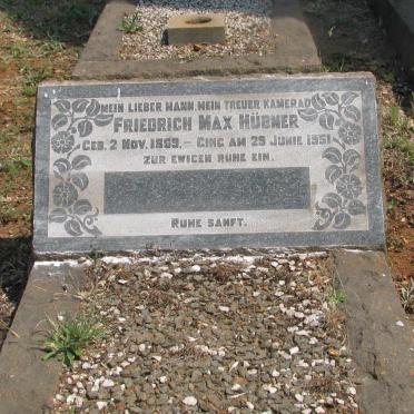 HUBNER Friedrich Max 1869-1951