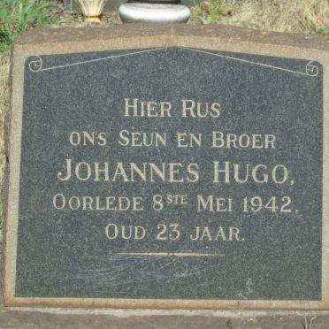 HUGO Johannes -1942