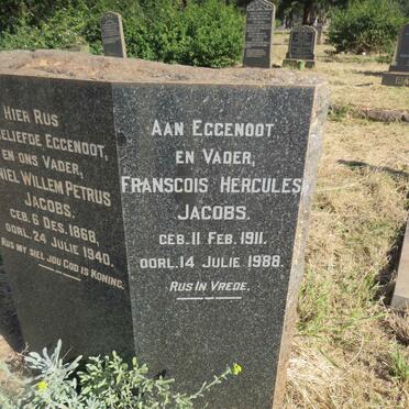 JACOBS Daniel Willem Petrus 1868-1940 :: JACOBS Franscois Hercules 1911-1988_3