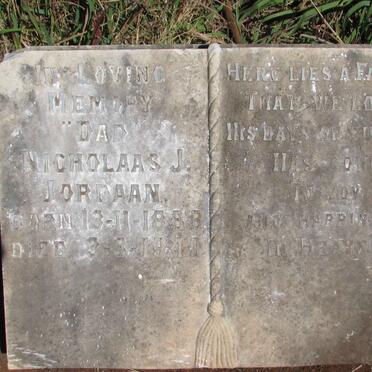 JORDAAN Nicolaas J. 1888-1940