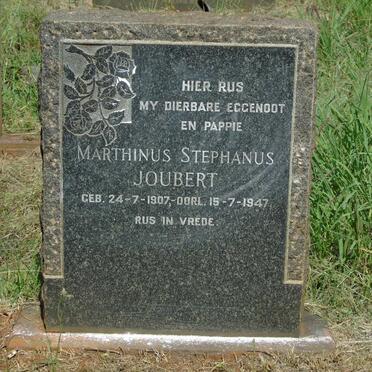 JOUBERT Marthinus Stephanus 1907-1947