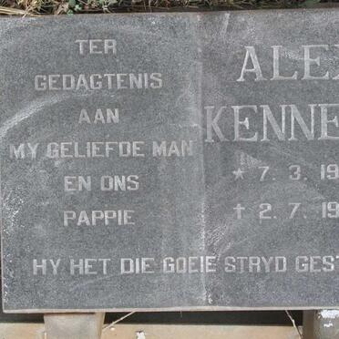 KENNEDY Alex 1900-1987