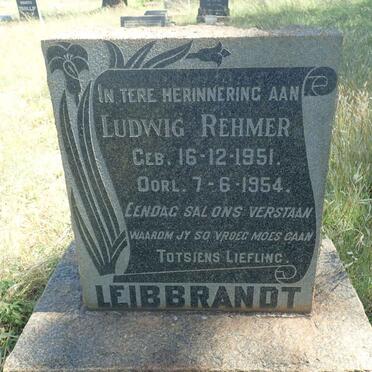 LEIBBRANDT Ludwig Rehmer 1951-1954