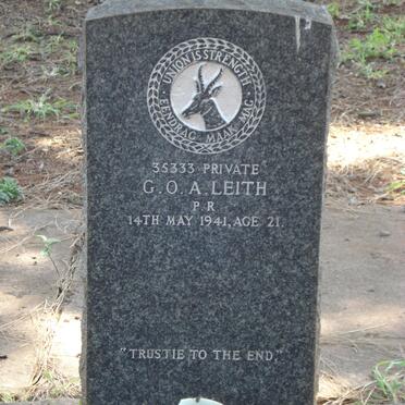 LEITH G.O.A. -1941