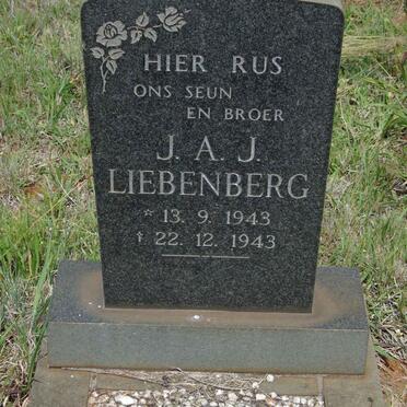 LIEBENBERG J.A.J. 1943-1943